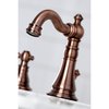 Fauceture FSC197ACLAC American Classic Widespread Bathroom Faucet, Antique Copper FSC197ACLAC